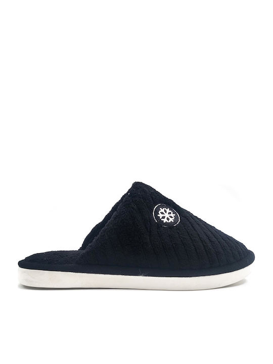 Jomix Anatomic Women's Slippers with Fur Black