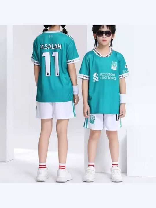 King Παιδικό Σετ Ποδοσφαίρου Salah Liverpool 2026 Away
