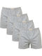 Men's Boxers Gray 4Pack