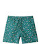 Tutete 5 Years Teal Whale Kids Swimwear Swim Shorts Teal Whale