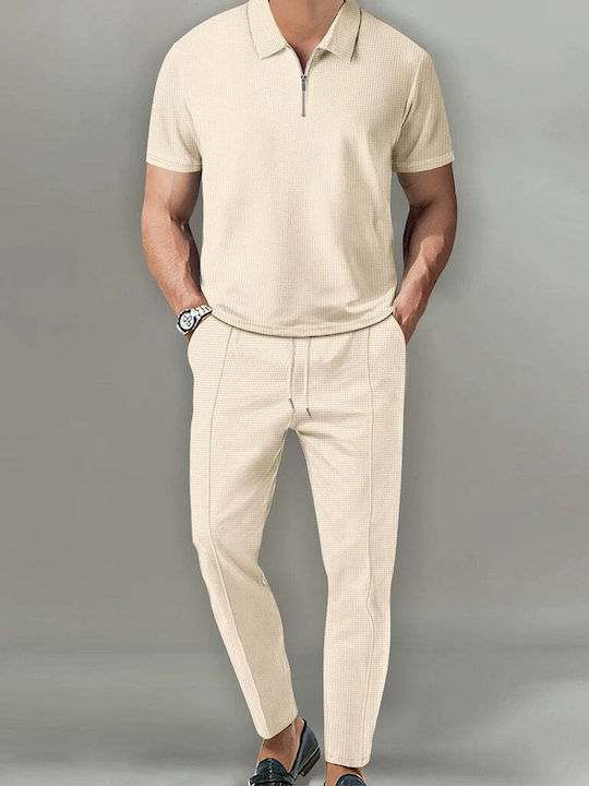 Pantaloni Set Bej