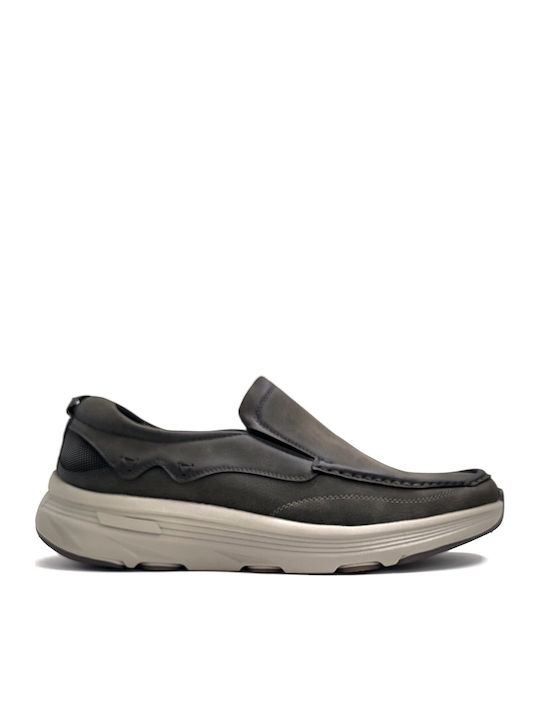 Men's Loafers in Gray Colour