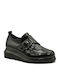 Λουστρίνι Γυναικεία Loafers σε Μαύρο Χρώμα