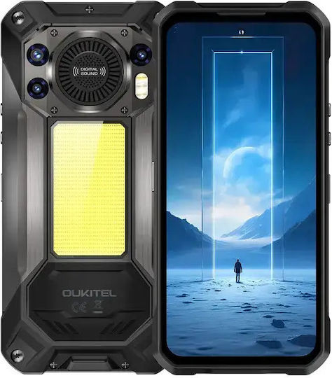 Oukitel WP61 5G Dual SIM (12/512GB) Ανθεκτικό Smartphone Μαύρο