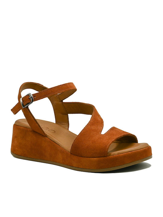Mago Shoes Platforme Dama Anatomici Tabac Maro