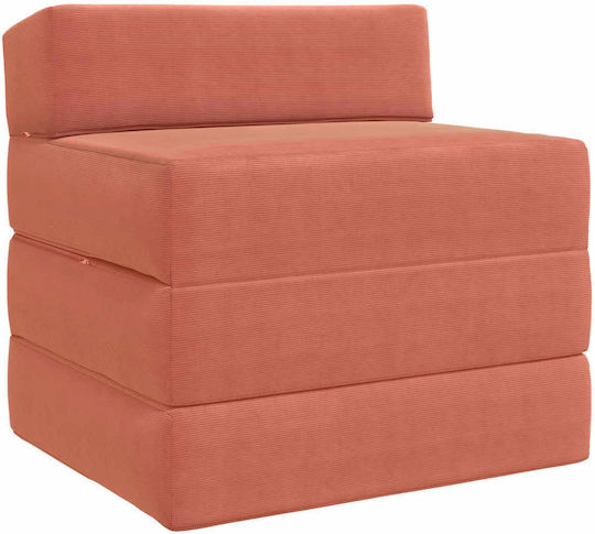 Armchair Bed Orange 70x60x63cm