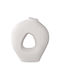 Βάζο Κεραμικό Άσπρο 24x10,5x27,8 Cm House Nordic