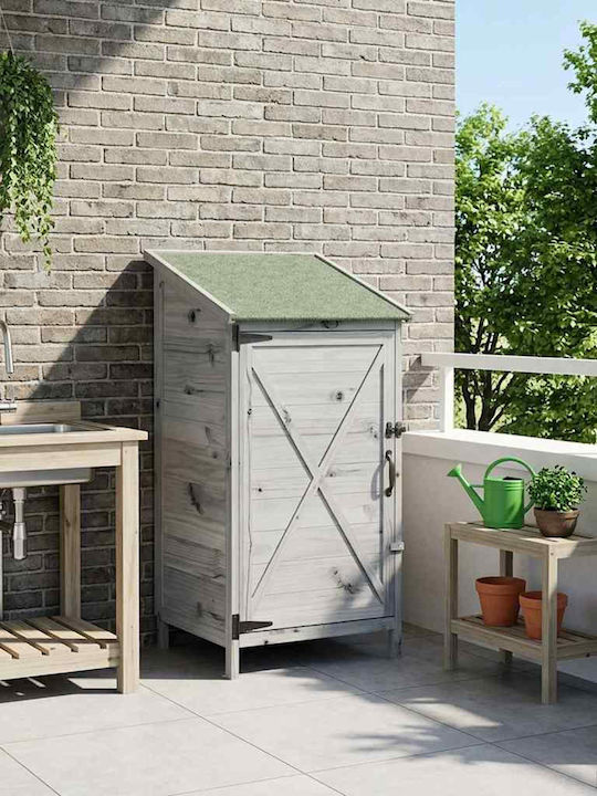 Wooden Garden Shed M0.595xP0.56xH1.135m