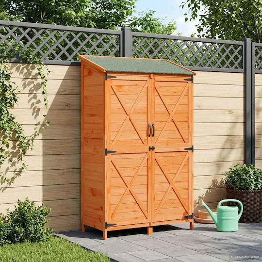 Wooden Garden Shed 1.06x0.56x1.765m Wooden Garden Shed 1.06x0.56x1.765m