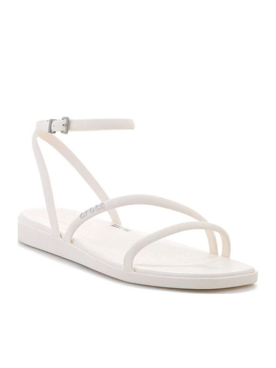 Crocs Miami Γυναικεία Σανδάλια Λευκά