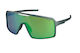 R2 Cycling Glasses with Green Frame and Multicolour Lenses