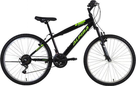 Alpina 21t/s 26 Zoll Schwarzes Mountainbike mit Geschwindigkeiten