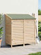 Wooden Garden Shed M1.06xW0.56xH1.135m