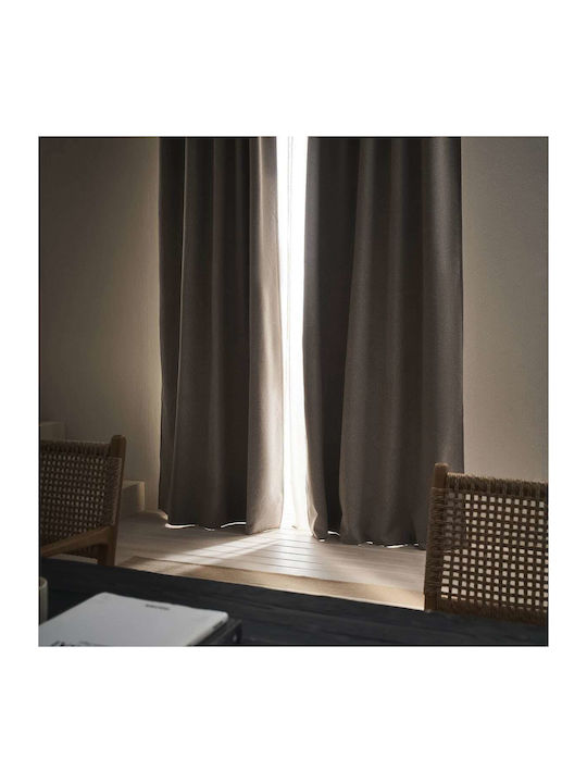 Ύφασμα Κουρτίνας Επί Μέτρου 280cm Gofis Home Nap Elephant Grey 129
