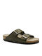 Herrensandalen in Grün Farbe