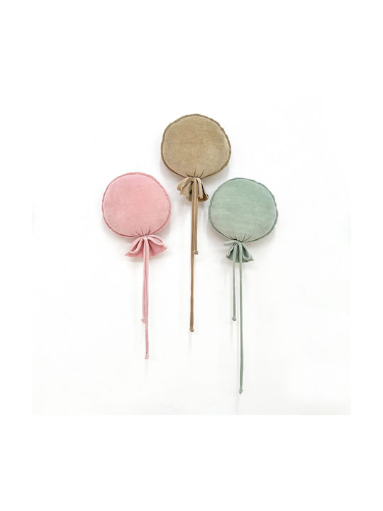 Pernă Decorativă Balloon Sparrow Roz Pudrat Albastru Deschis Ecru Albastru Petrol Somon Gri Maro Galben Alb Bej Verde Roz