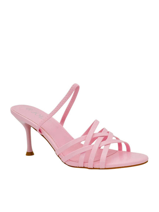 Angel Shopping Leather Pink Sandals
