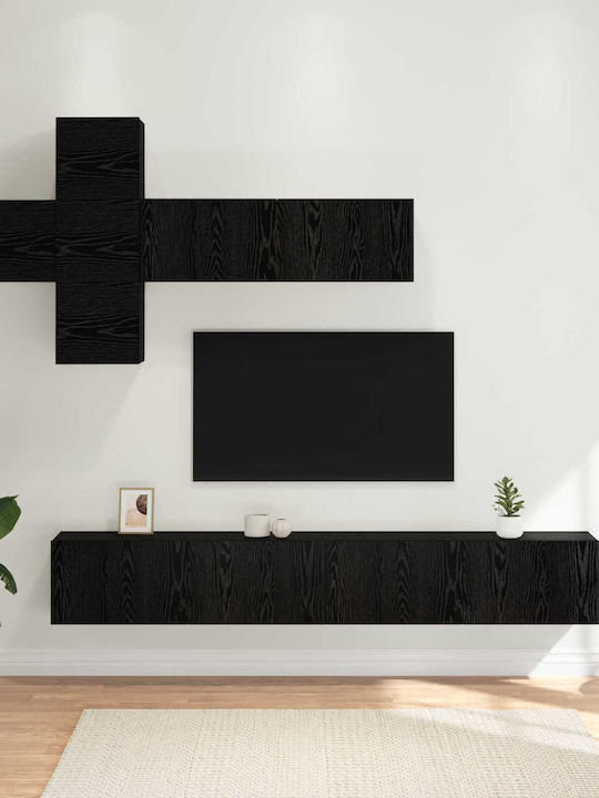 vidaXL Wohnzimmer TV-Einheit Schwarze Eiche M10...