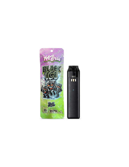 Disposable Vape Ηλεκτρονικό Τσιγάρο μιας Χρήσης Focus χωρίς Νικοτίνη 1ml με CBD Μαύρο