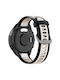 Tragbares Band Aus Silikon Zwei Farb Texturiert Garmin Vivoactive 4s Vivomove 3s Beiges Schwarzes