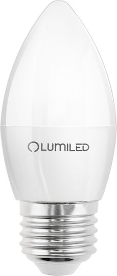 Lumiled LED Лампа 5W За Патрон E27 И Форма B35 Хладно Бяло 470 Лумени