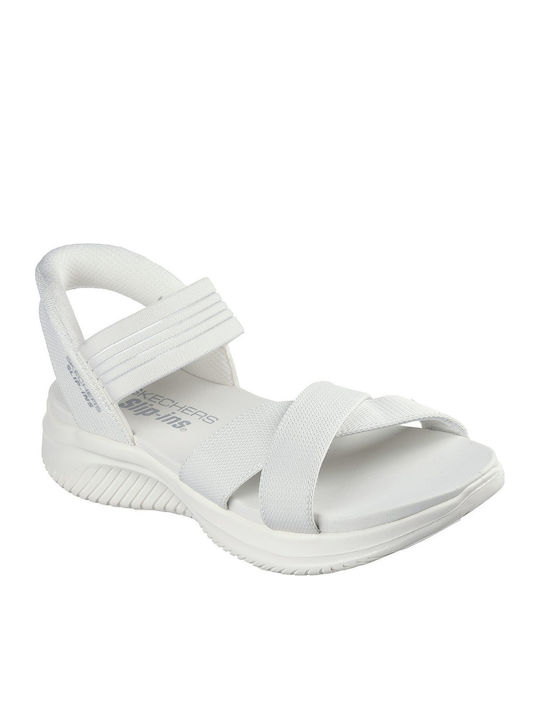 Skechers Flex 3.0 Sandale Casual Damă Gri