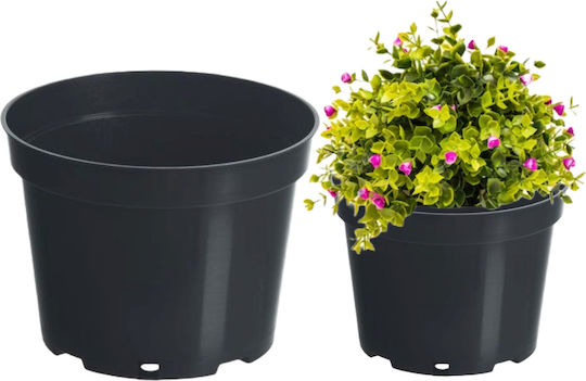 Venta Kunststoff-Blumentopf Schwarz Venta Kunststoff-Blumentopf Schwarz