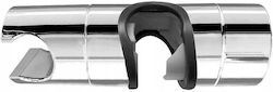 Handset Holder Shower Column Set Chrome 12x4 Cm