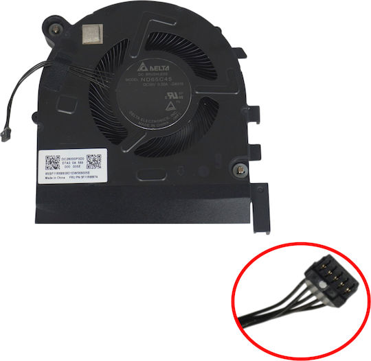 Laptop Fan Cpu Cooling Fan Lenovo Thinkpad P14s Gen 5 21g2 21g3 Nd65c45-24h19 5f11r68974 5f11v47613 5f10z58279 Dc28000p3d0 5pin Code 81695
