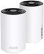 TP-LINK Deco XE75 v3 Zugangspunkt mit Mesh Wi‑Fi 6E Dualband (2,4 & 5 GHz) Doppelter Bausatz