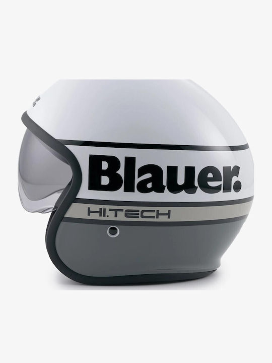 Blauer H.T. Pilot 4.0 H02 Weiß Motorradhelm Jet...