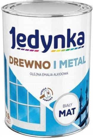 Alkyd Enamel Wood Metal White Matte 0.9l 5emal.bim0.9