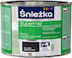 Śnieżka Supermal Oil-alkyd Enamel Wood Metal Black Gloss 0.4l