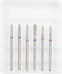 Luxorise Nail Drill Bits #14 Set 6 Pcs