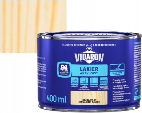 Vidaron Βερνίκι Εμποτισμού Άχρωμο Γυαλιστερό 400ml