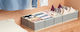 More&Deco Organizer Συρταριών για Εσώρουχα / Ρούχα σε Μπεζ Χρώμα 4τμχ