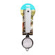 Filtru De Ceai Inox 22 Cm Cu Mâner Infuzie Perfectă Gri
