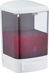 Wandmontierter Kommerzieller Seifenspender Relaxdays 1000ml Weiß Grau 19x11,5x11cm Set Aufkleber Wandmontierter Kommerzieller Seifenspender Relaxdays 1000ml Weiß Grau 19x11,5x11cm Set Aufkleber