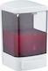 Wall-mounted Soap Dispenser Relaxdays 1000ml White Grey 19x11.5x11cm Set Stickers