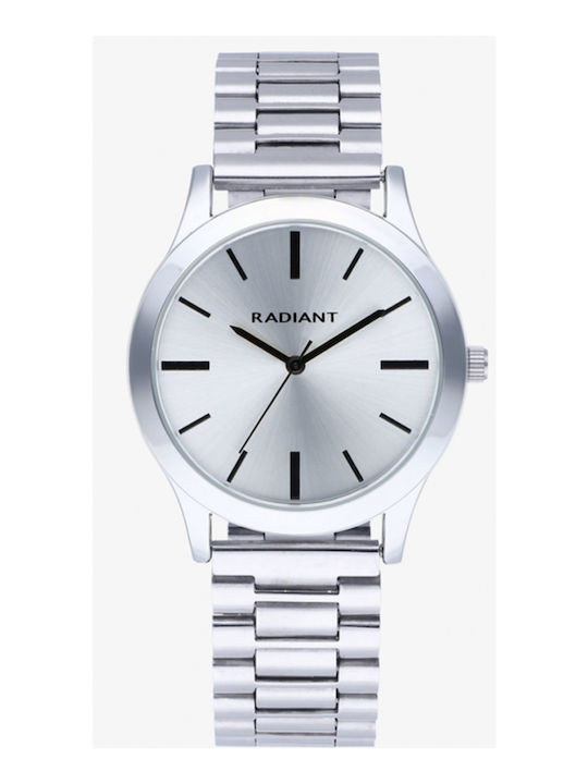 Radiant Damenuhr 36mm Batterie mit Grau Metall-Armband
