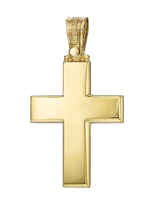 Triantos Gold Cross 9K Without Chain