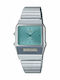 Casio Men's Battery Watch with Silver Metal Bracelet