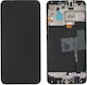 Samsung Screen with Touch Mechanism and Frame for Samsung A105f Galaxy A10 Black
