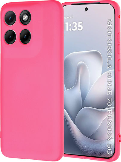 Techsuit Softflex Motorola Edge 70 Fusion Hot Pink