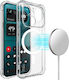 Imak Buffer Magsafe Θήκη Σιλικόνης Transparent ...
