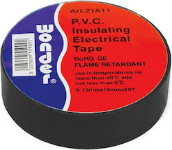 Insulation Tape Electricians Wonter Tape 19mmx20m Black