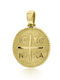 Chrilia Pendant Kids Charm Constantine Coin Gold 9K me2346
