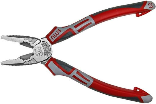 Plier Nws Gs Grey-Red Handle 205mm