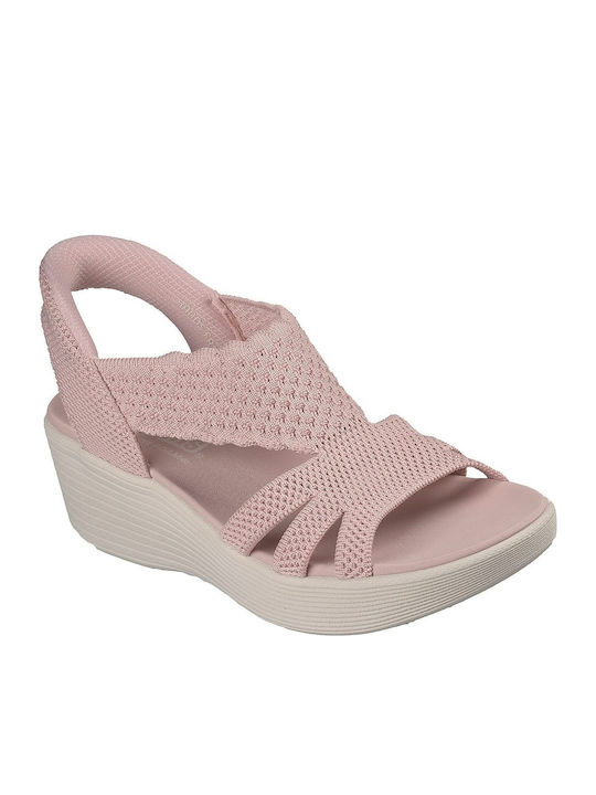 Damenplattformen Rosa