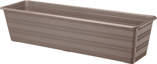 Galicja Kunststoff Blumentopf Beige 60cm